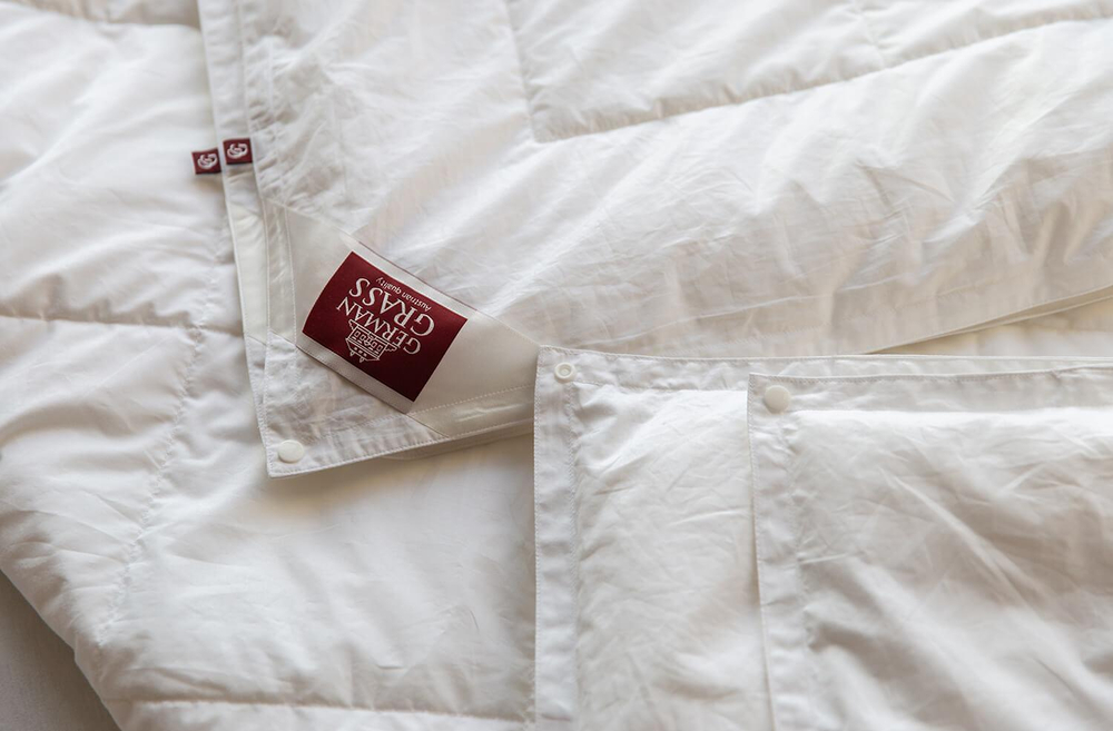 Одеяло теплое двойное на кнопках 150х200 German Grass Alliance Grass