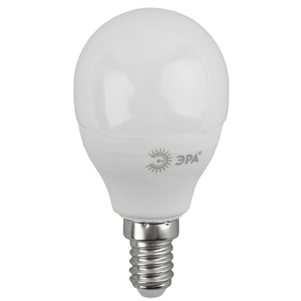 Лампа светодиодная ЭРА STD LED P45-15W-840-E14 E14 15 Вт шар нейтральный белый свет | Лампы cветодиодные Шар (G/P)