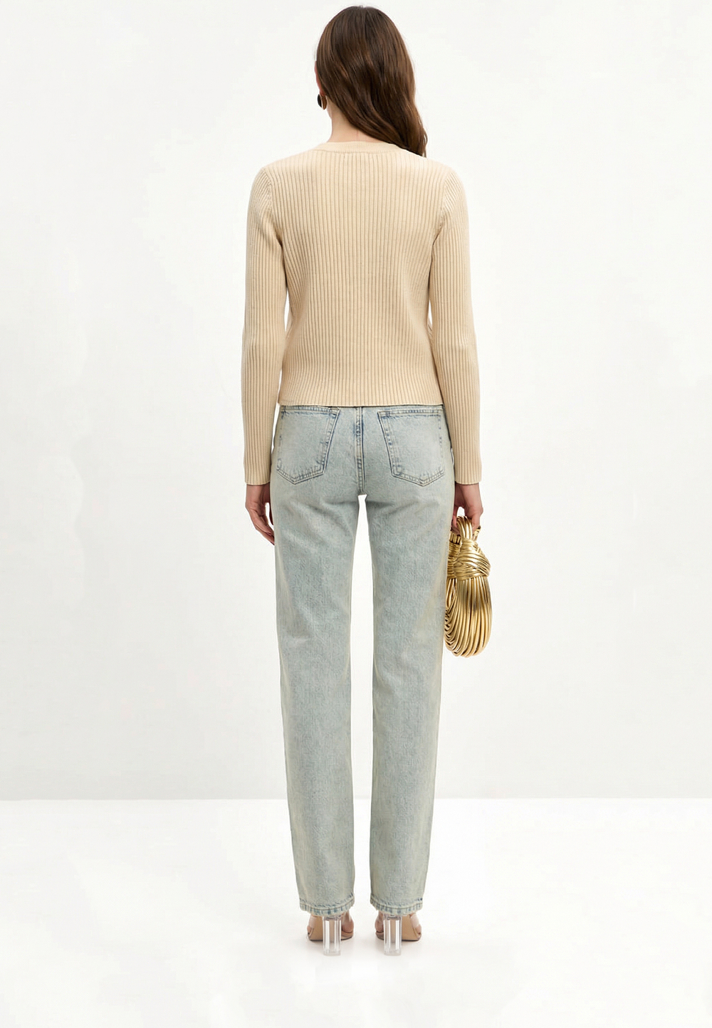 Кардиган с пуговицами