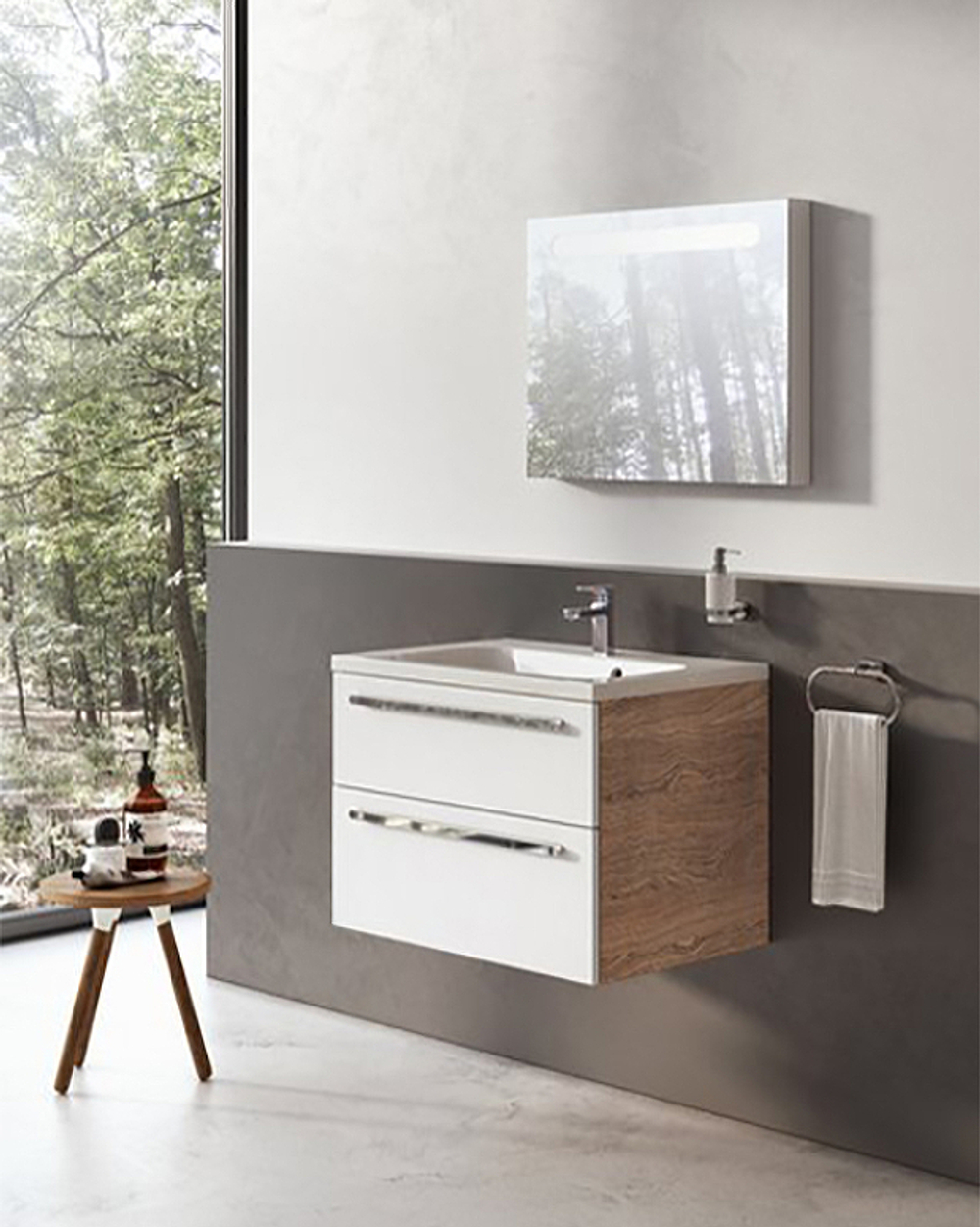Раковина Ravak Chrome 80 XJG01180000 Белая