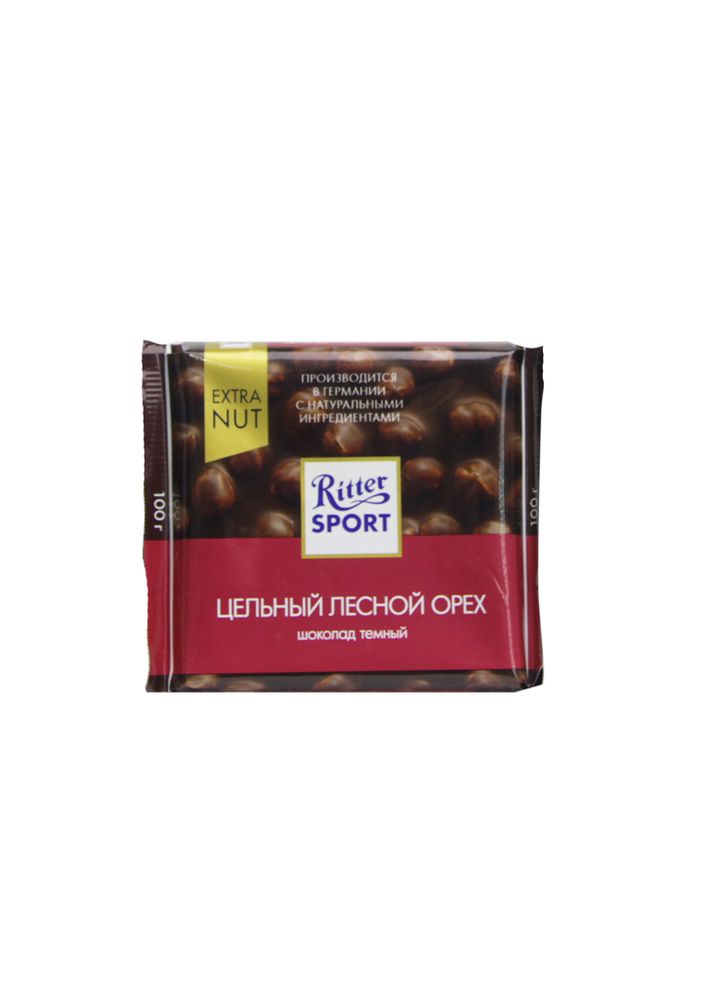 Шоколад &quot;Ritter Sport&quot; Цельный лесной орех 100 гр.