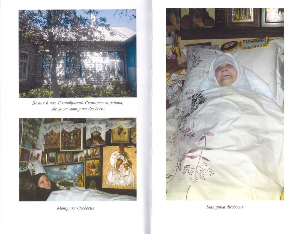 Богом данная схимонахиня Феодосия из Скопина. Ольга Орлова