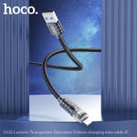 Кабель USB - Lightning HOCO U122 (черный) 1м