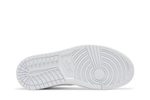 Кроссовки Jordan Air Jordan 1 Mid Triple White (Женская размерная сетка)