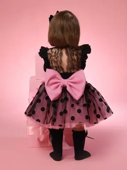 Юбка-пачка в горох