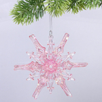 Подвеска «Сказочная нежность» 12*12 см, Розовый