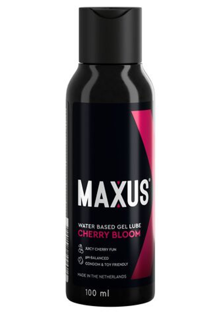 Лубрикант на водной основе MAXUS Cherry Bloom, вишня, 100 мл