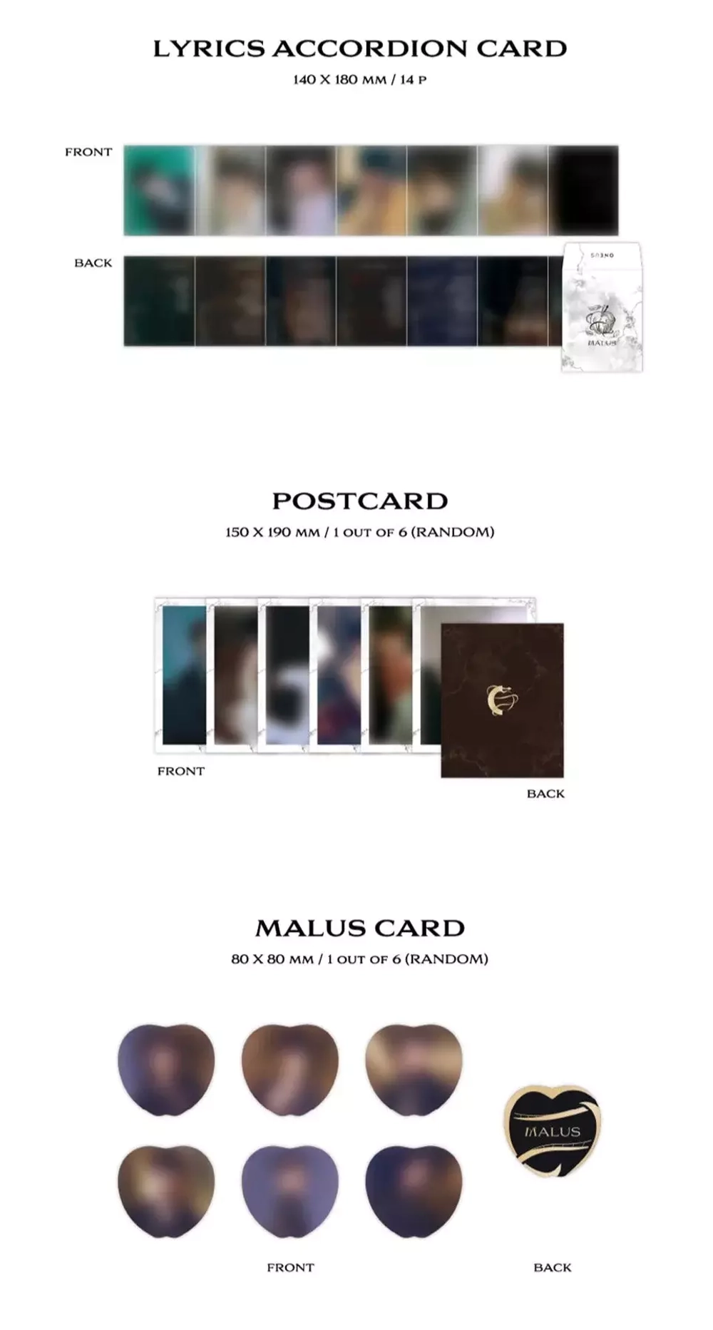 Альбом ONEUS - MALUS (MAIN Ver.)