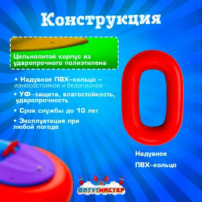 Лодка для бассейна «Клубника», взрослая, на часовом механизме, 172×120×36 см