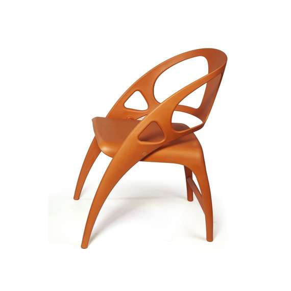 Складной стул Lilu оранжевый