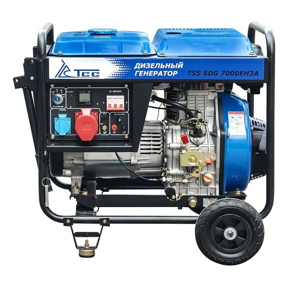 ТСС SDG 7000EH3A дизель генератор с блоком АВР ТСС С 9000D/230/400 100034/100028