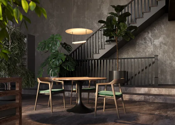 Подвесной светильник Атмосфера / Ambience 3000К 30Вт Maytoni mod280pl-l30b3k1