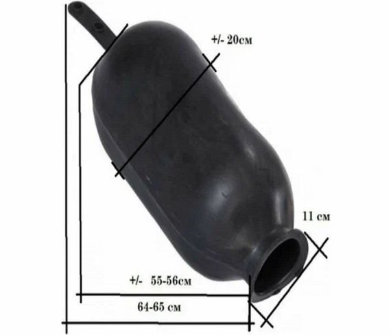 Мембрана для гидроаккумулятора Аквабрайт 80/100л 23694