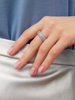 КОЛЬЦО "BASE SHINE LIGHT BLUE"