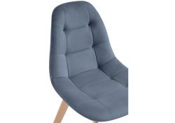 Деревянный стул Filip blue / wood