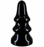 Черная анальная пробка MAGNUM 19 - 22 см. (Цвет: черный)