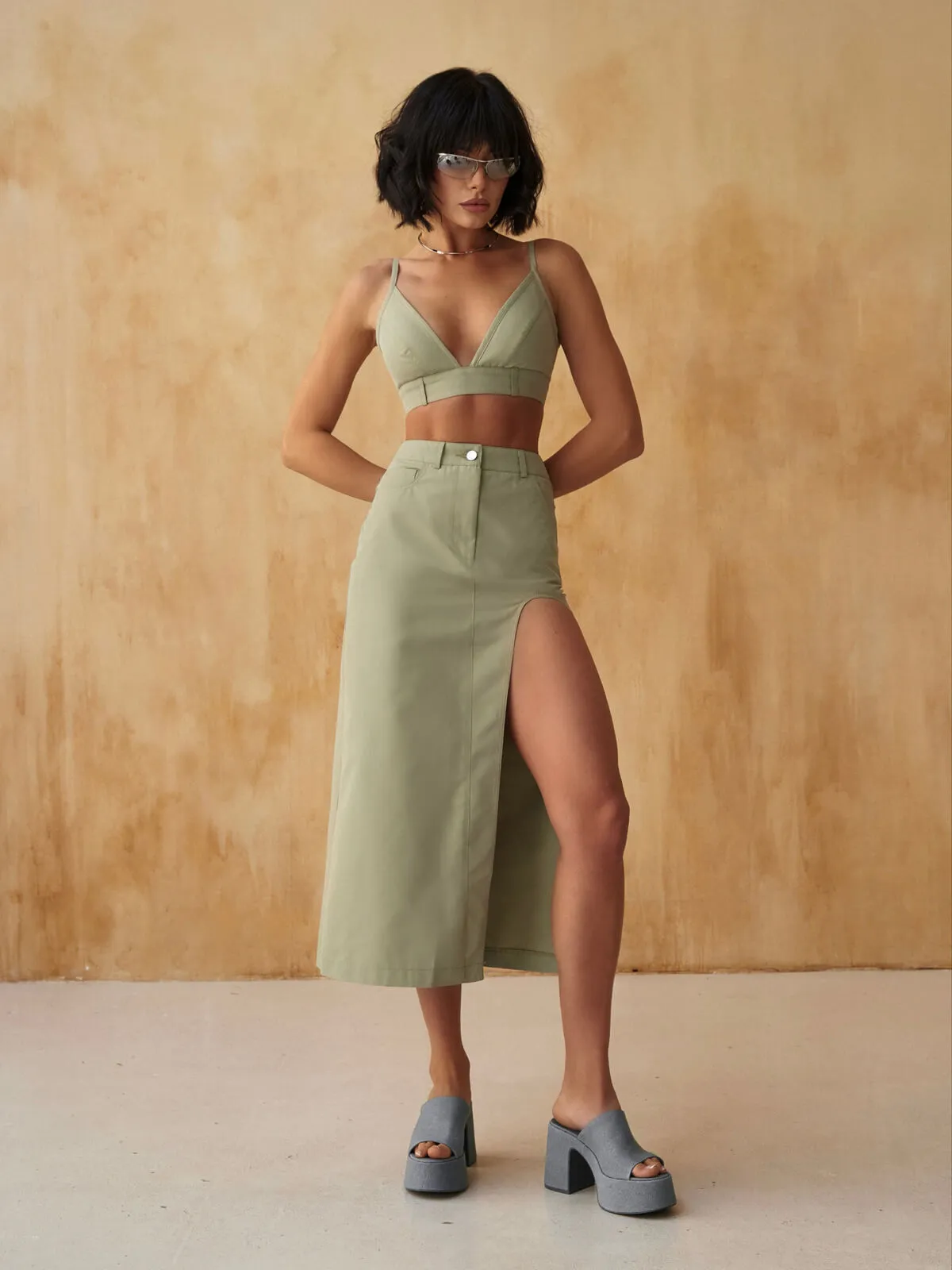 Skirt Solo Olive