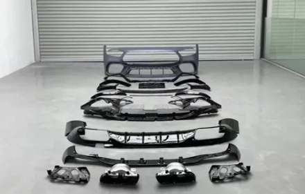 Обвес переделка для AMG GT X290 2020+ ДО AMG GT63 РЕСТАЙЛИНГ Мерседес Бенц