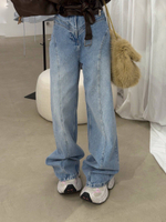 Джинсы корсетные с высокой посадкой