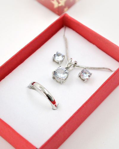 Футляр картонный прямоугольный, ассорти (6х4шт), серия "Подарочная" (№17)