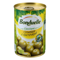 Маслины с косточкой Bonduelle 300 гр