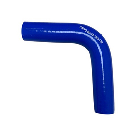 Патрубки силиконовые маслобензостойкие (фторсиликон) угловые 90° L=150/150