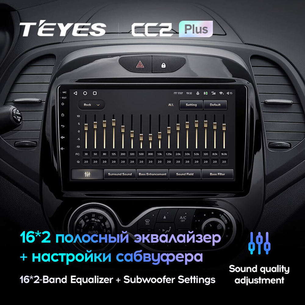 Teyes CC2 Plus 9" для Renault Kaptur 2016-2019