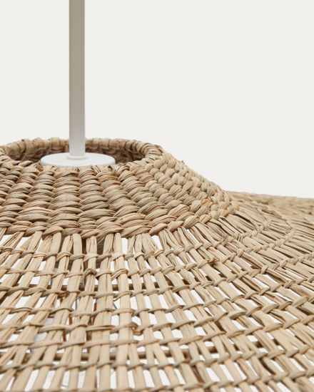 Потолочный плафон Cruilles из натурального волокна с натуральной отделкой, 100 см