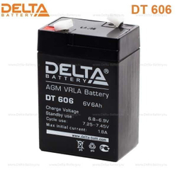 Аккумуляторная батарея Delta DT 606 (6V / 6Ah)