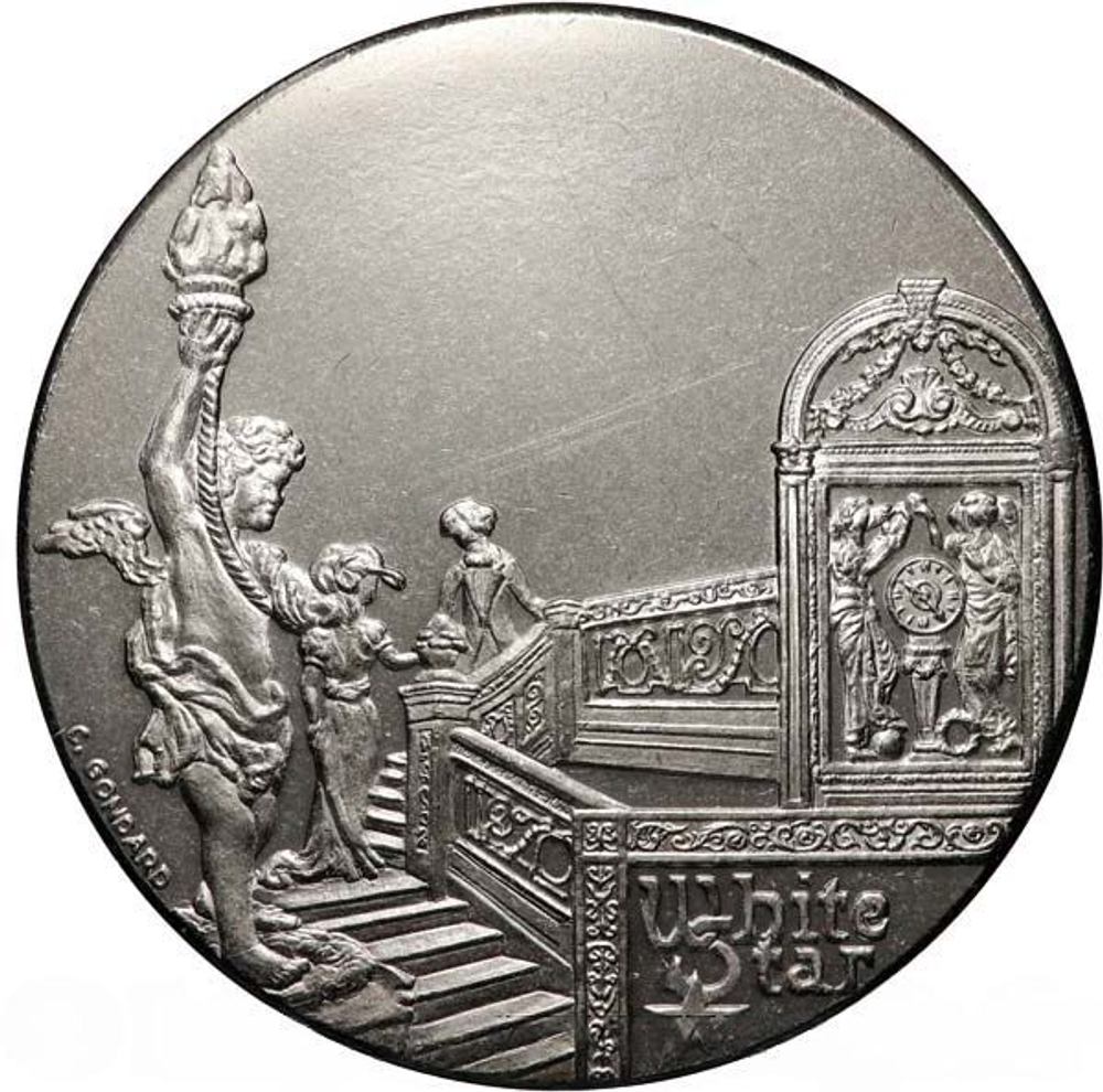 France, "Titanic" Ocean Liner Medal, Undated