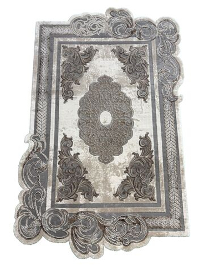 Ковер Safir 00856C Gray/Brown Прямоугольник (1.56 х 2.3)