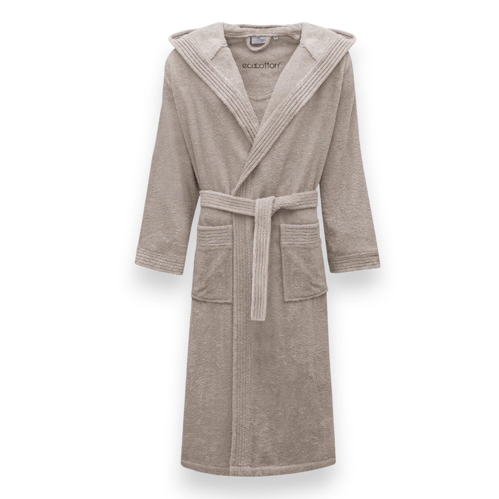 Халат из органического хлопка Ecosoft Yeni | бежевый