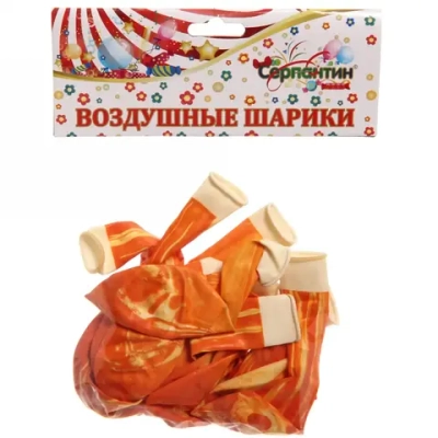 Воздушные шары «Мираж» 10шт 12»/30см желтый