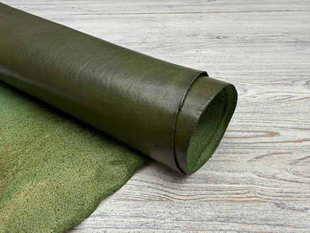 Nike Saphir Mistic Green (1,0-1,2 мм) цв. Зеленый, натуральная кожа