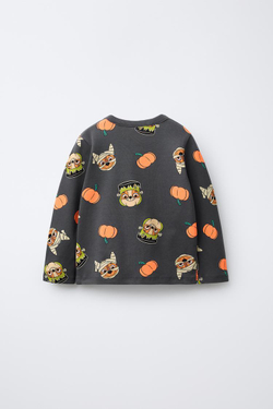 ZARA ПИЖАМА С ПРИНТОМ PAW PATROL, ЧЕРНЫЙ