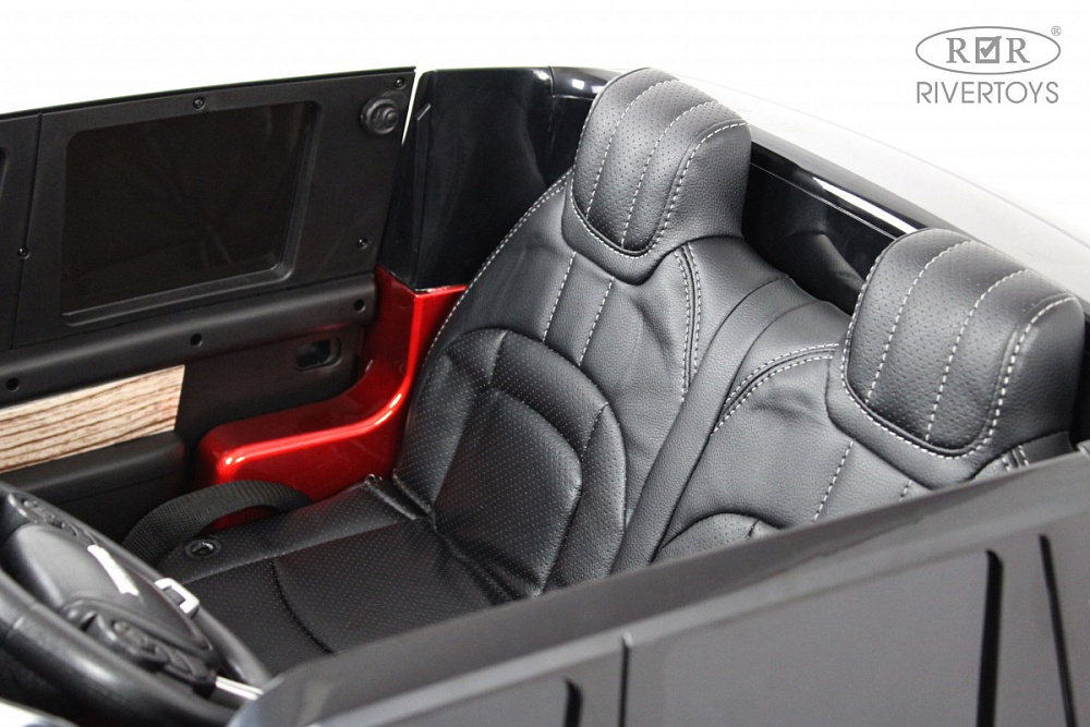 Детский электромобиль RiverToys Range Rover HSE 4WD Y222YY красный глянец