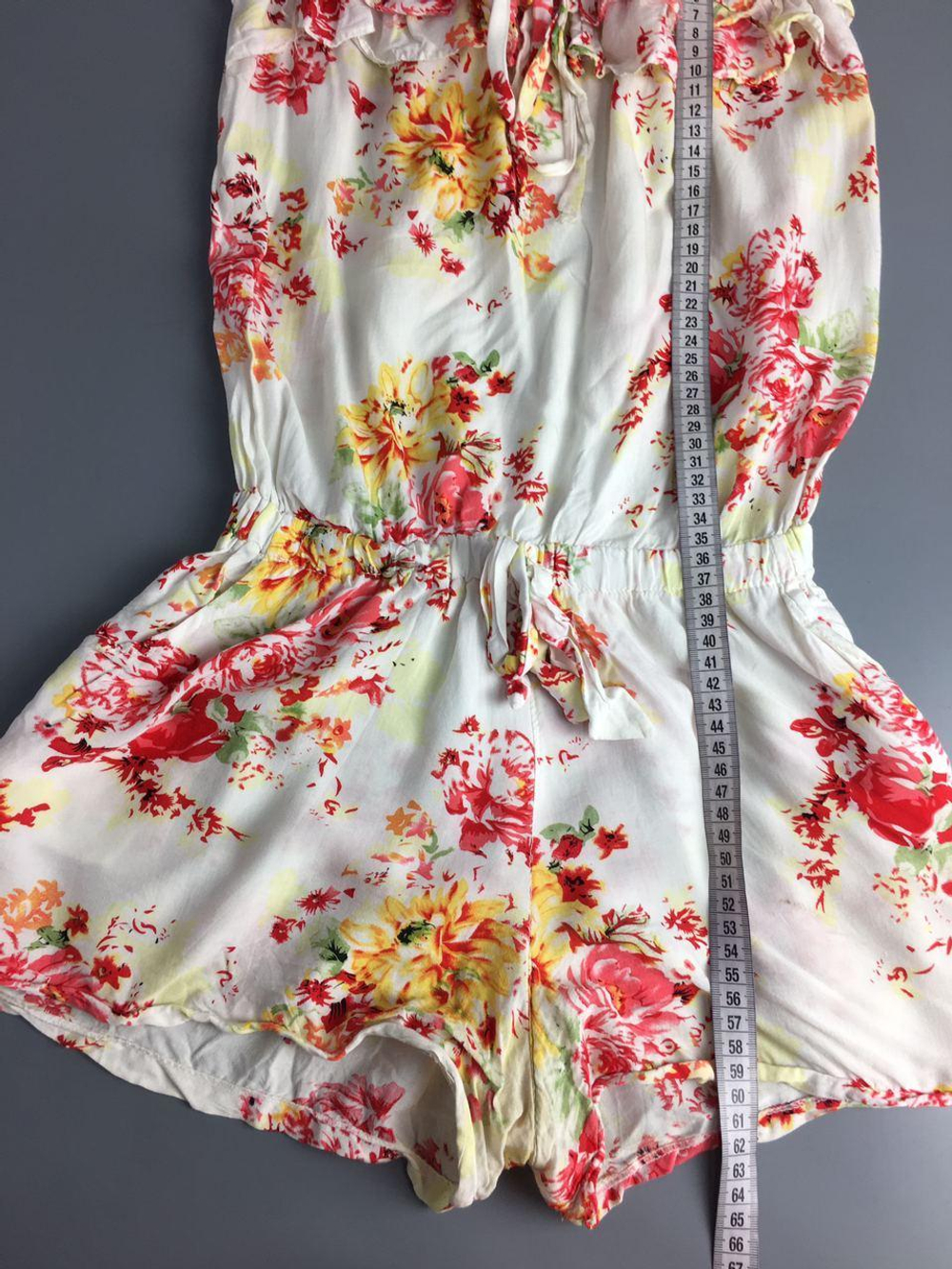 Комбинезон с цветочным принтом 44 размер