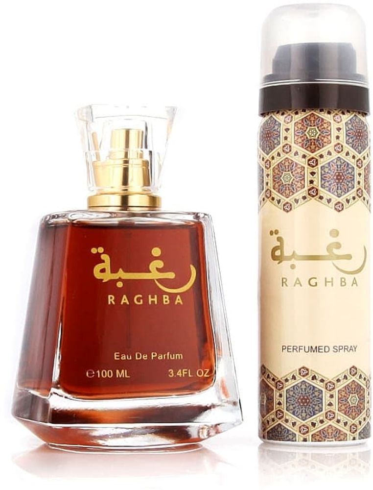LATTAFA RAGHBA EDP 100 ML+-DEO 50 ML