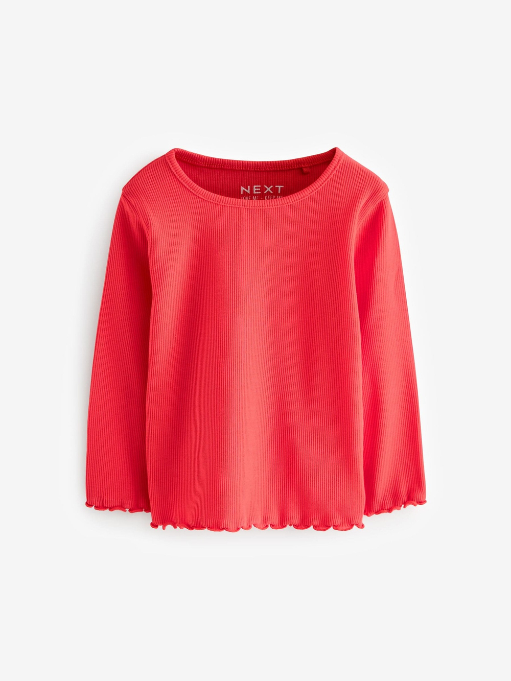 Лонгслив для девочки Next 409-072, 5 шт., Розовый, Красный, Синий