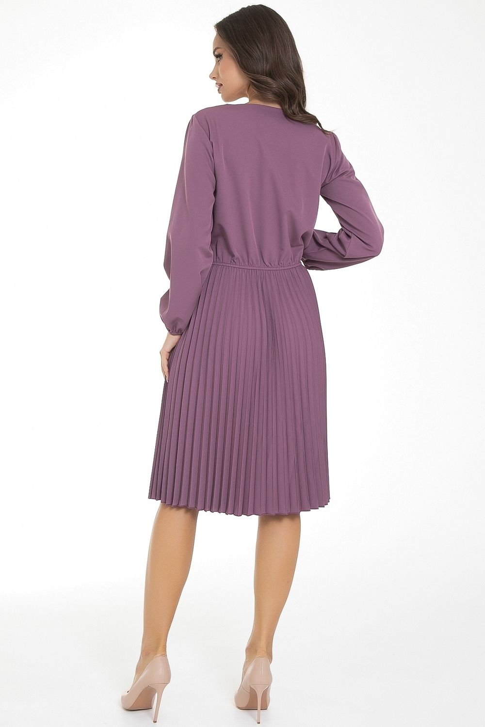 Платье Триумф (гофре,вайолет) Diolche (Акция)