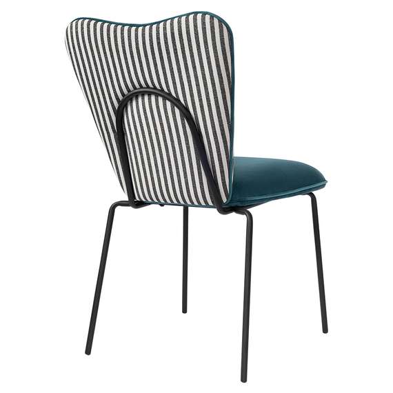 Стул Pompadour, велюр, изумрудный