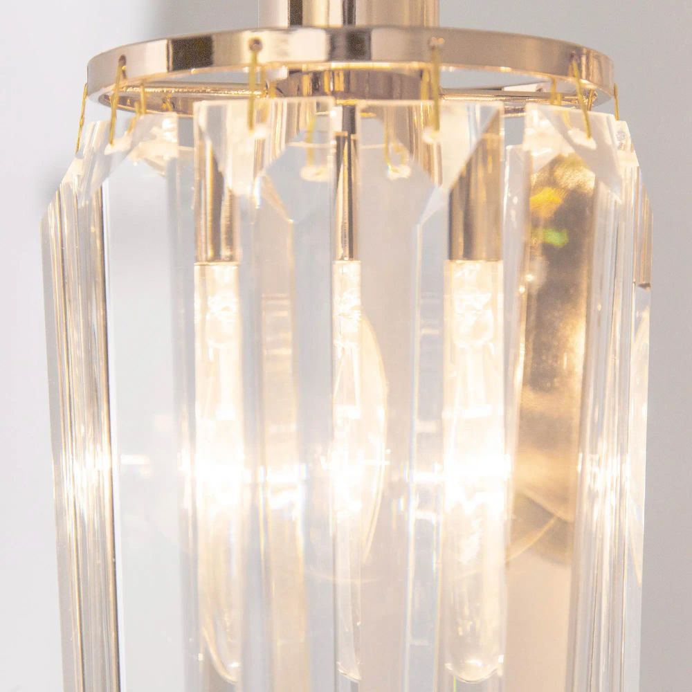 Citilux Синди CL330312 Бра хрустальное с выключателем Золото