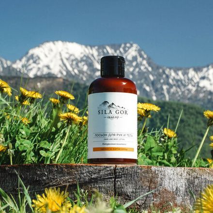 SILA GOR Лосьон для рук и тела "Сила гор №3 Vetiever, Ambra, Oud"