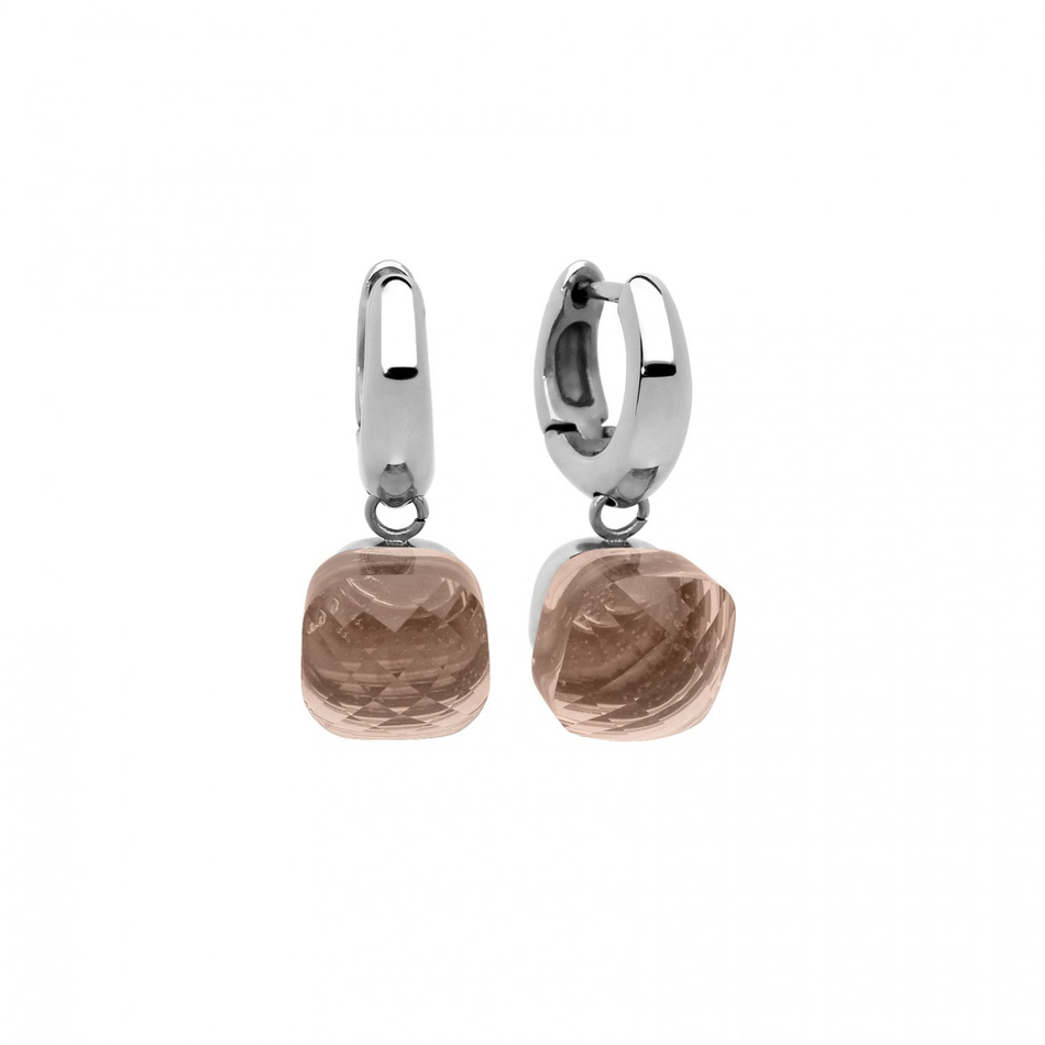 Серьги Qudo Firenze vintage rose 300042 BR