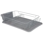 Сушилка для посуды, Серая 42,5*30,5*10 см
