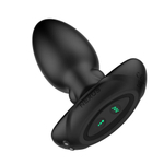 Черная анальная вибровтулка Nexus Beat - 10,8 см. (Цвет: черный)