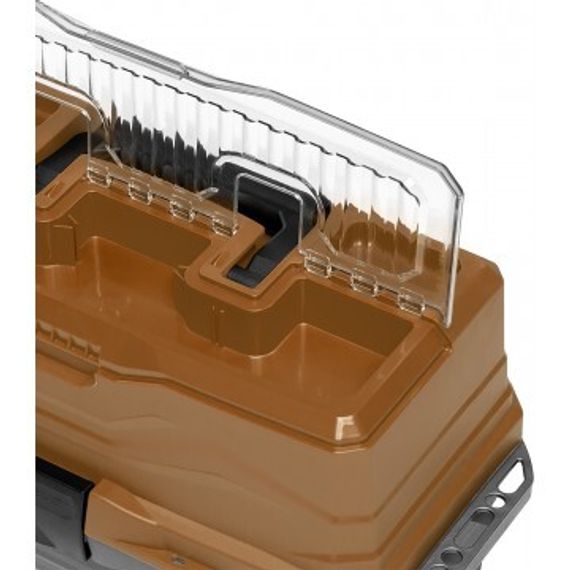 Ящик для снастей NISUS Tackle Box трехполочный золотой (N-TB-3-GO)