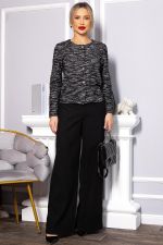 Костюм с брюками Марлин (черный) К14659-10М LT Collection