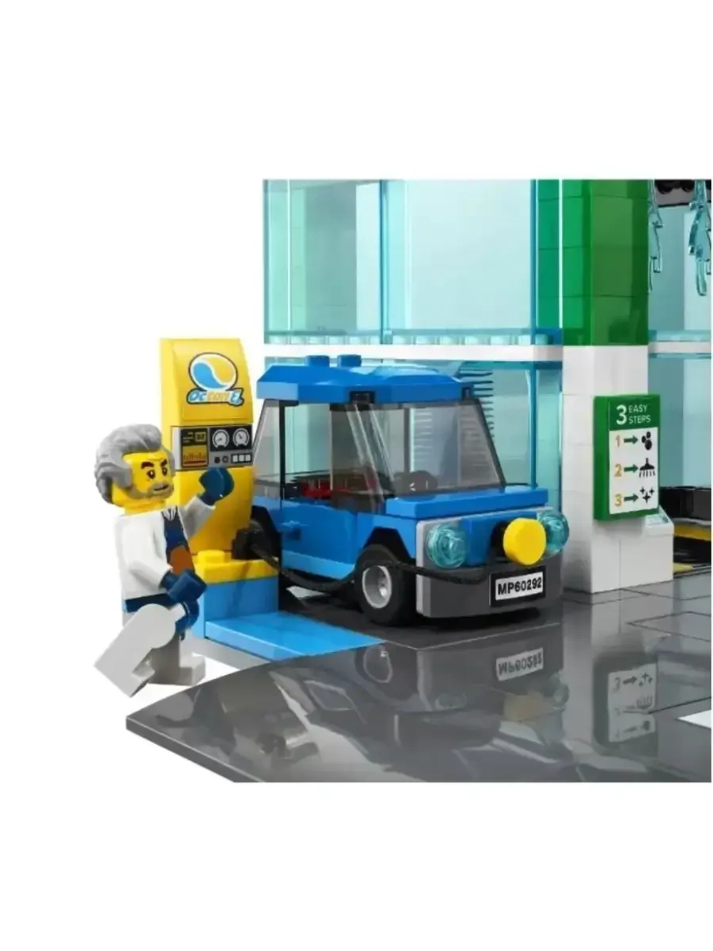 Конструктор Сити Центр города 842 детали 60060