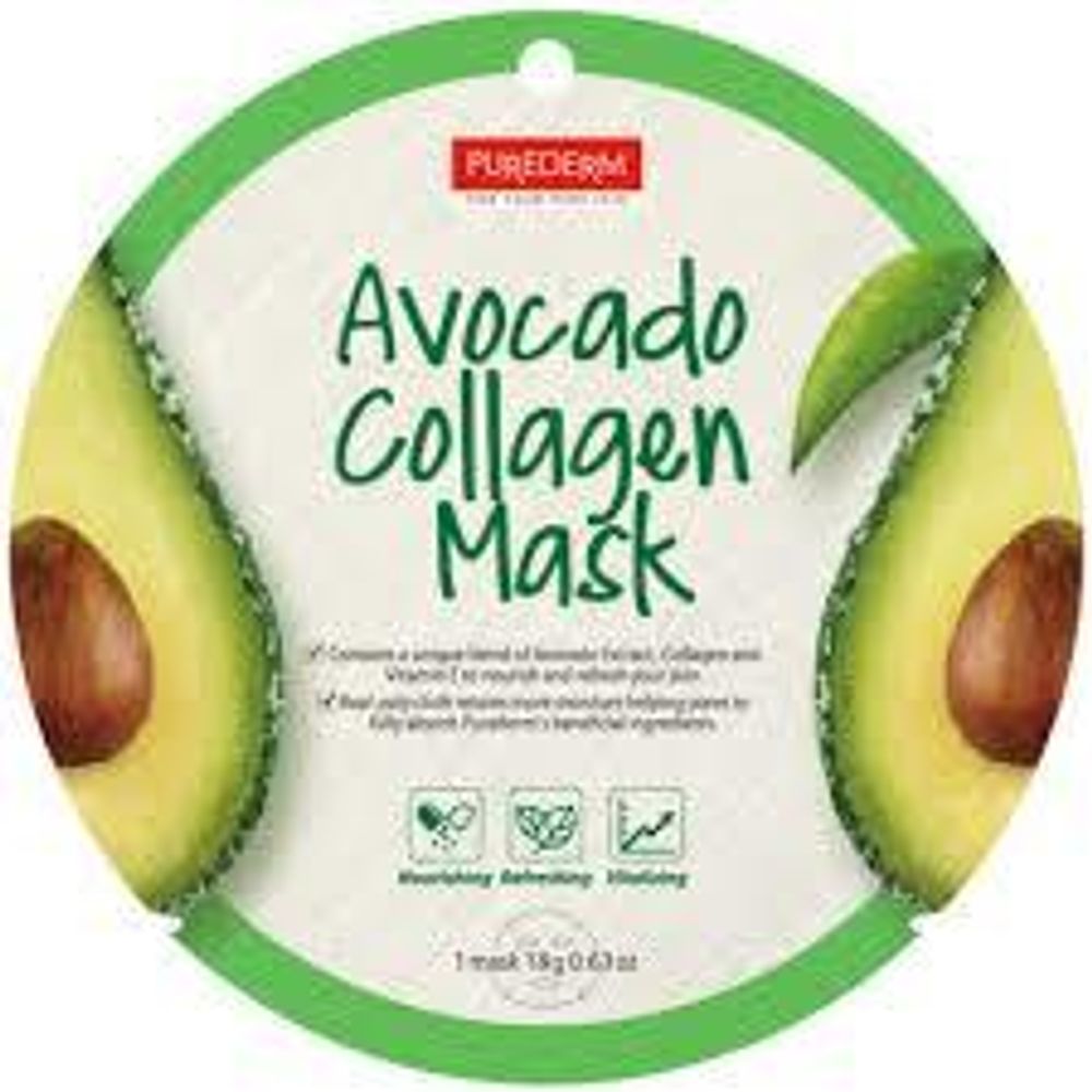 PUREDERM Avocado Nourishing Mask (12ea)